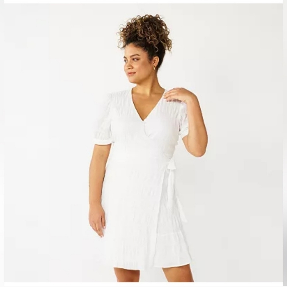 Draper James rsvp white dress xs